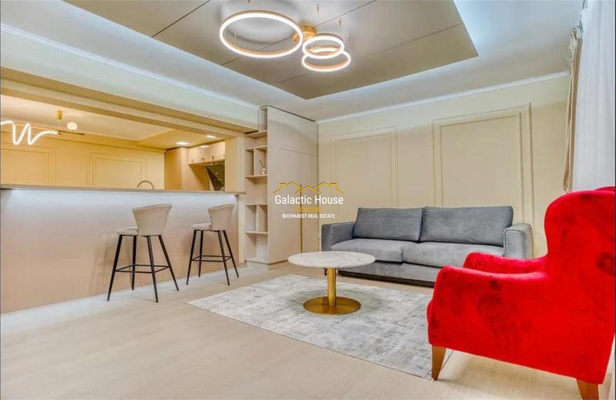 Apartament cu 3 camere decomandat, mobilat în Herăstrău