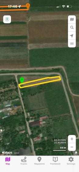 Teren de 1500 mp, în Hotărani