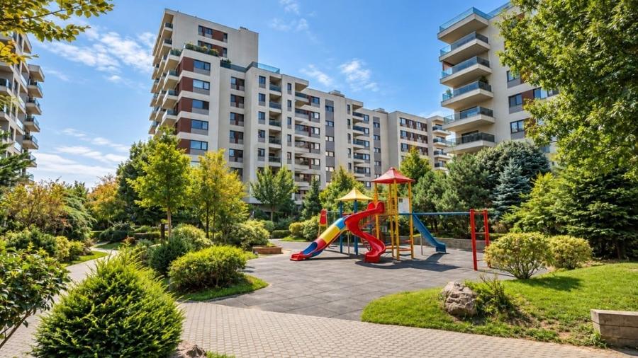Apartament cu 2 camere decomandat, mobilat în Pipera