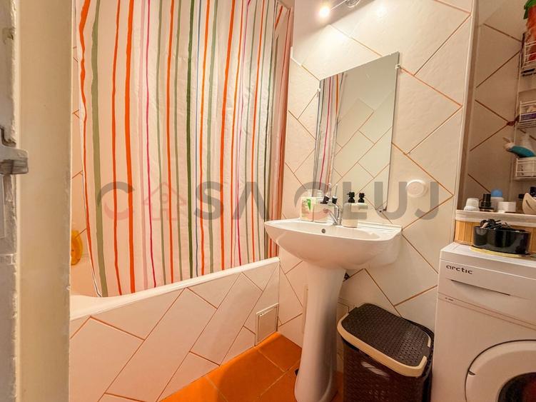 Apartament cu 2 camere decomandat, mobilat în Mănăștur