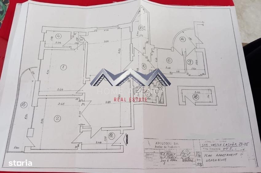 Apartament 3 camere Ultracentral, Str. Vasile Lascar - 2
