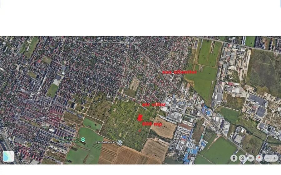 Teren de 608 mp, în Central