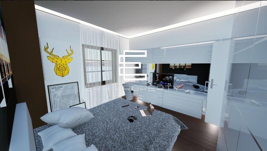 Penthouse cu 3 camere decomandat în Industrial Vest