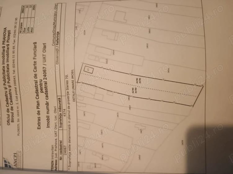 Teren de 4374 mp, în Olari
