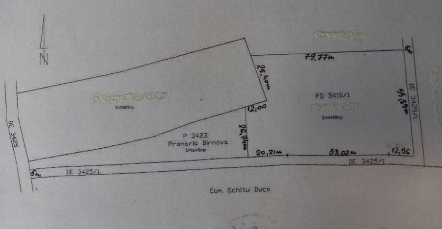 Teren agricol extravilan de 4400 mp, în Păun