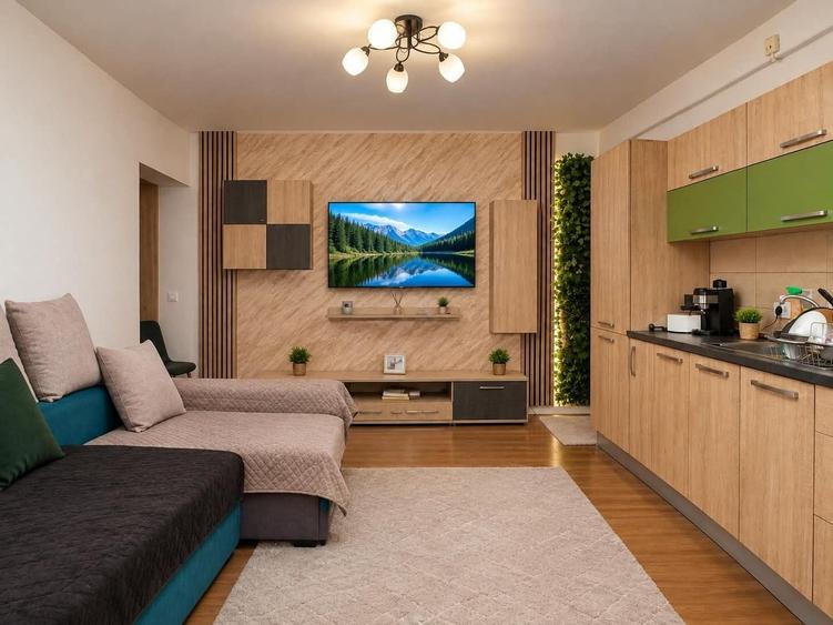 Apartament cu 4 camere decomandat, mobilat în Aradului