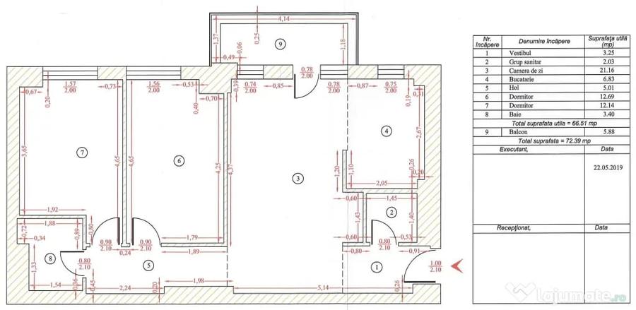 VANZARE Apartament 3 camere | Loc parcare subteran | Boxa | Belvedere Residences - 6