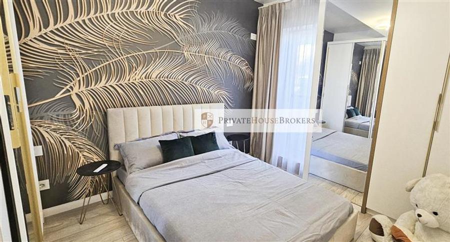 Apartament cu 2 camere semidecomandat, mobilat în Pipera
