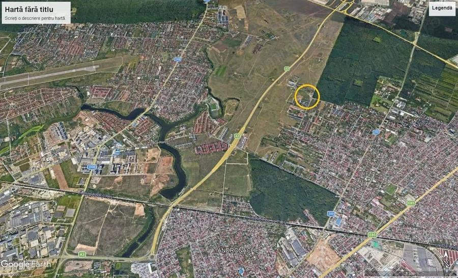 Teren de 5000 mp, în Central