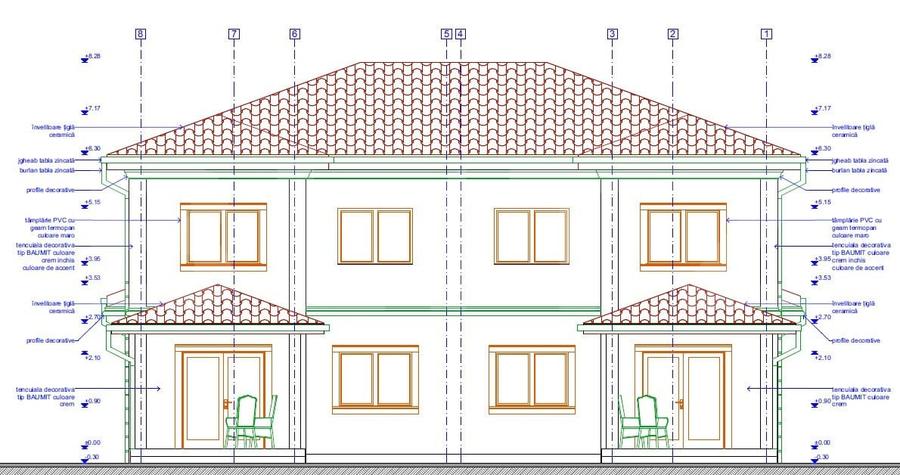 Duplex cu 4 camere cu Canalizare în Giroc