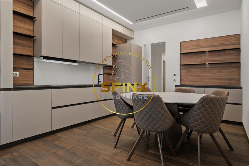 Apartament cu 5 camere decomandat, mobilat în Kiseleff