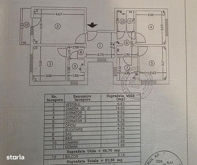 Apartament cu 4 camere decomandat în Lacul Tei