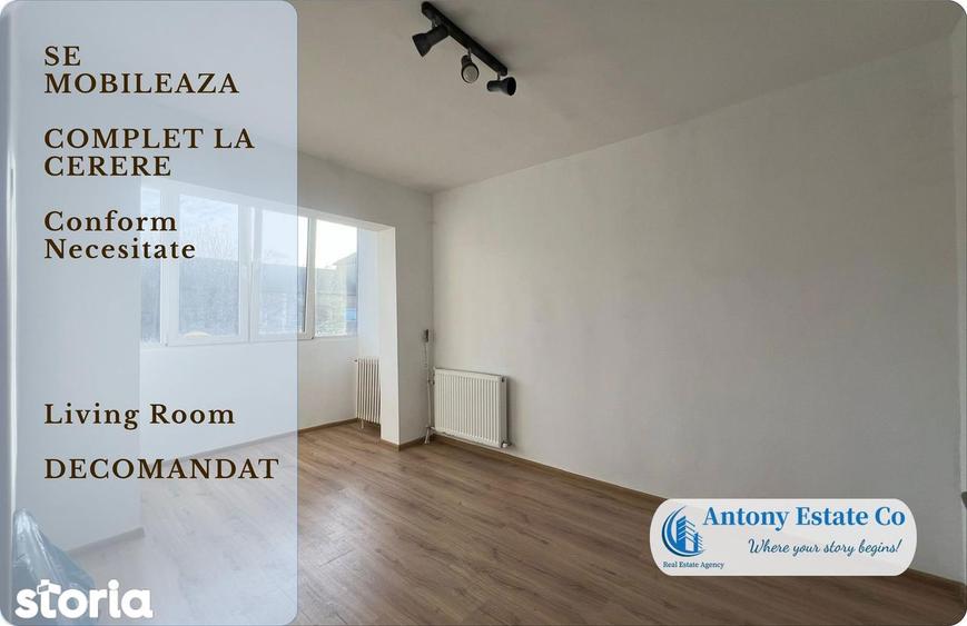 Apartament cu 2 camere decomandat, mobilat în Rogerius
