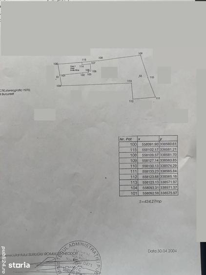 Teren de 450 mp, în Pache Protopopescu