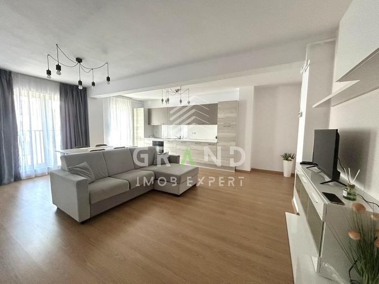 Apartament cu 2 camere semidecomandat, mobilat în Florești