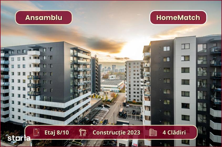 Cortina North || 2 camere || Finisaje de lux || Parcare || Comision 0% - 15