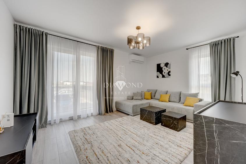Apartament cu 2 camere decomandat, mobilat în Dobroești