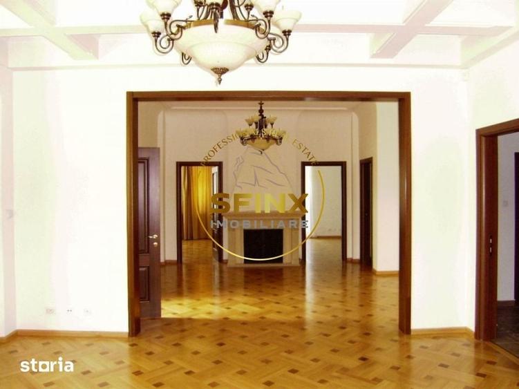 Dorobanti Capitale, parter de vila interbelica, curte proprie 300mp - 1
