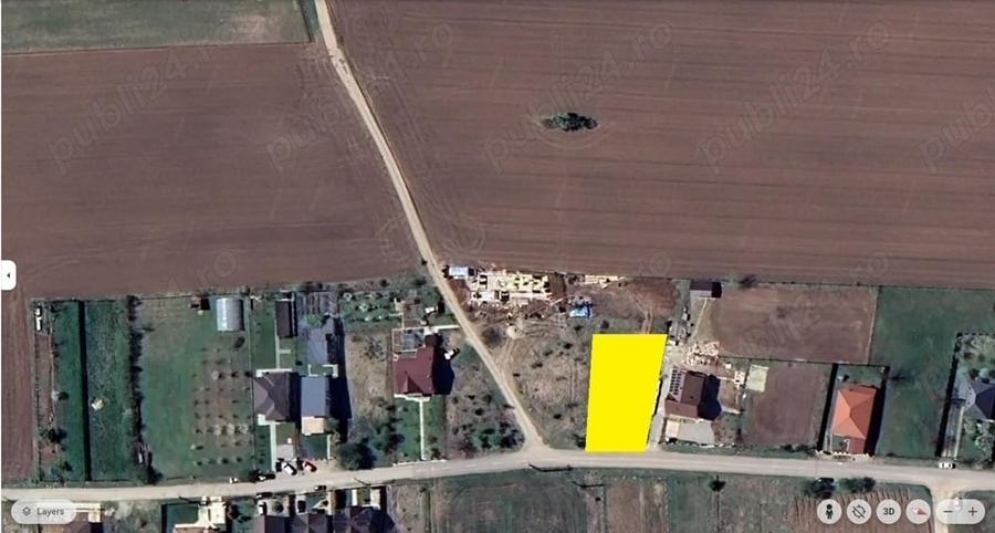 Teren de 937 mp, în Snagov