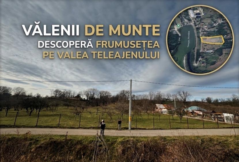 Teren Construcții intravilan de 3000 mp, în Vălenii de Munte