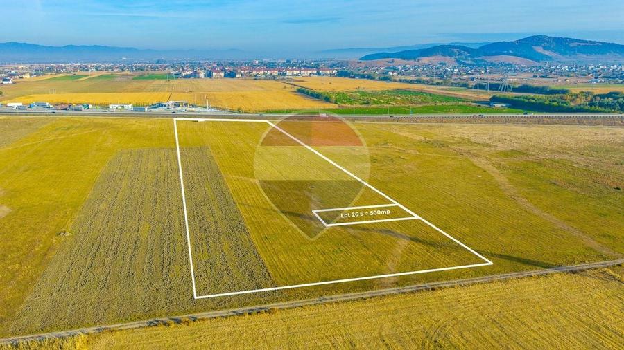 Teren Construcții intravilan de 500 mp, în Sânpetru