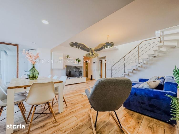 Apartament cu 5 camere, mobilat în Bună Ziua