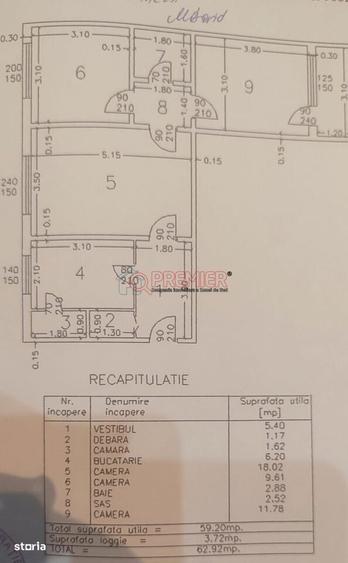 Apartament cu 3 camere în Berceni — fotografia 3