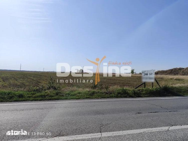 Teren de 2500 mp, în Cocorăștii Colț