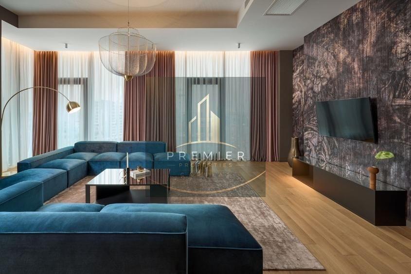 Apartament 3 camere One Herăstrău Towers  Vedere Parc | Etaj 11 | Înălțime 3,6m - 2