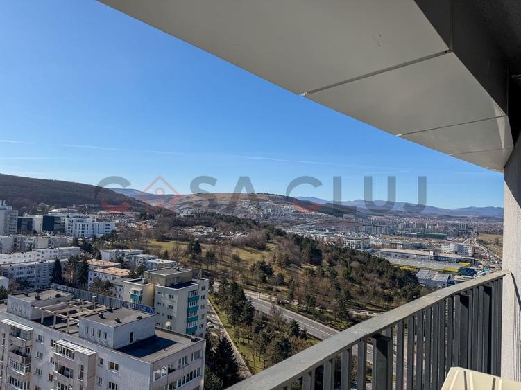 Apartament cu 2 camere semidecomandat, mobilat în Mănăștur