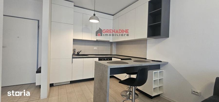 Apartament cu 2 camere, mobilat în Tractorul