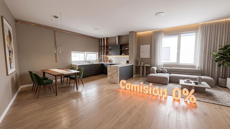 Apartament cu 3 camere semidecomandat în Bună Ziua