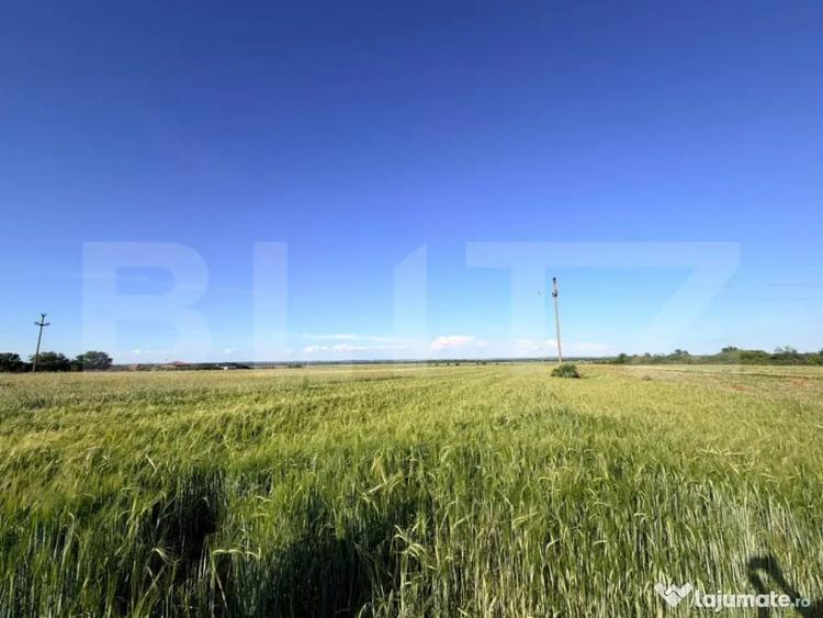 Teren par?ial intravilan de vanzare 9.550 mp, Comuna P - 2