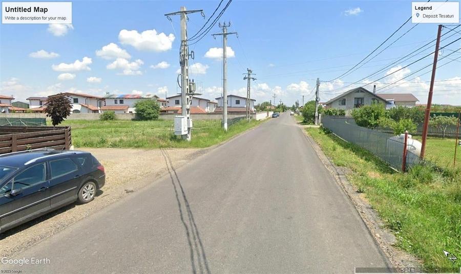 Teren agricol intravilan de 4164 mp, în Golești