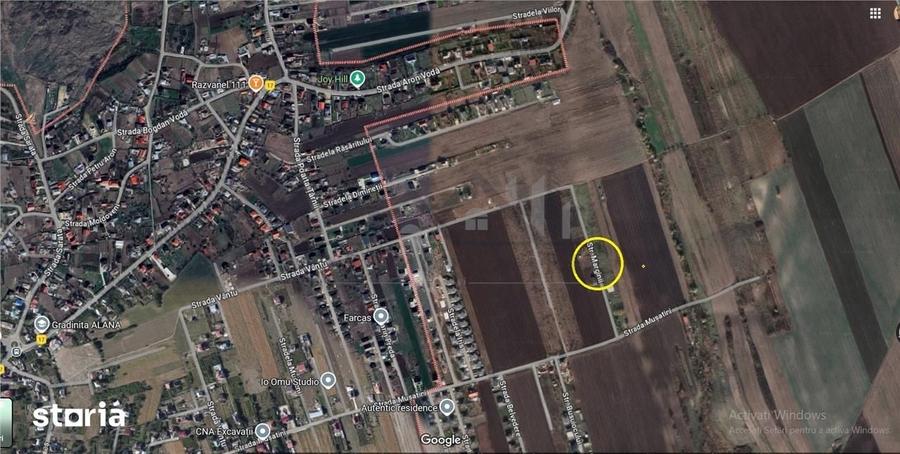 Teren de 652 mp, în Aeroport
