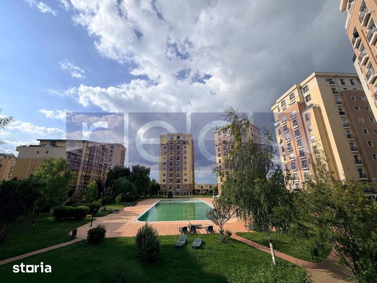 VANZARE 2 CAMERE COSMOPOLIS | VEDERE PISCINA | PARCARE INCLUSA | - 13