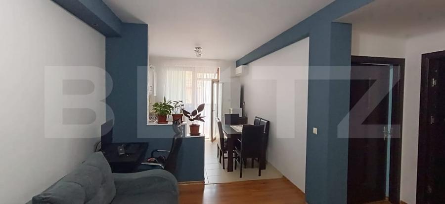 Apartament cu 2 camere semidecomandat, mobilat în Florești