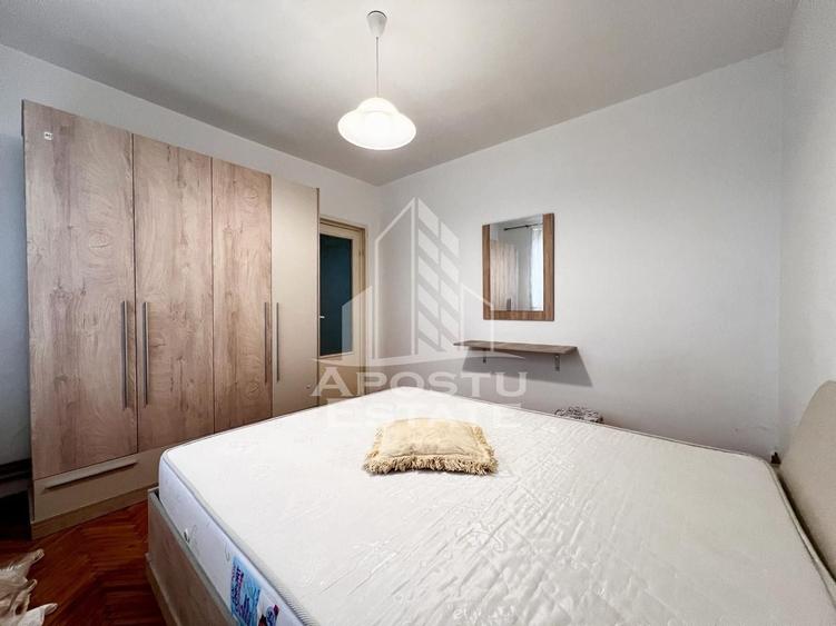 Apartament cu 2 camere semidecomandat, mobilat în Circumvalațiunii