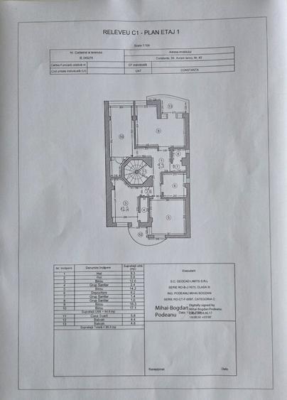 Birou, de 84.900001525879 mp, în Casa de Cultură