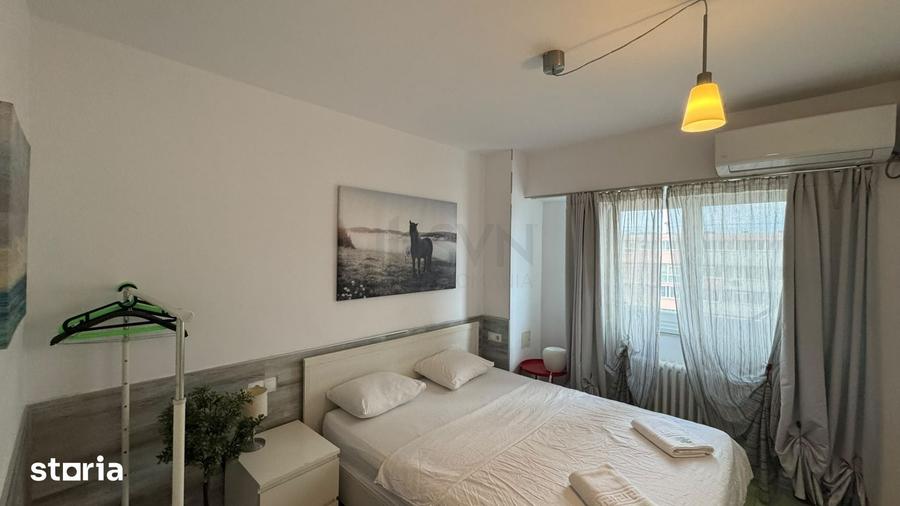 Apartament cu 3 camere semidecomandat în Ștefan cel Mare
