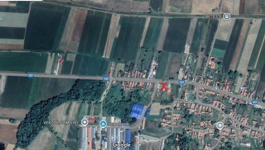 Teren investiție, de 1 mp, în Betești