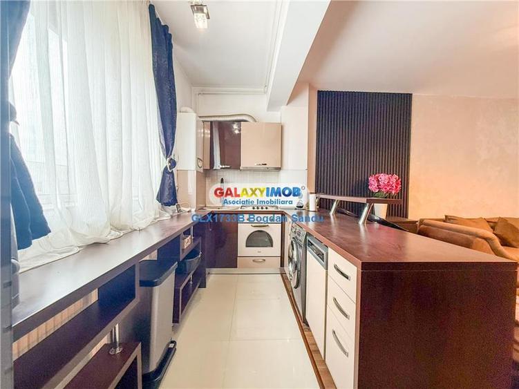 Apartament cu 3 camere semidecomandat, mobilat în Militari