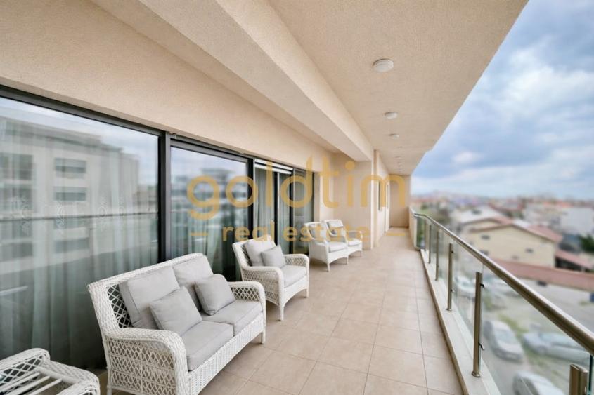 Apartament cu 4 camere semidecomandat, mobilat în Pipera