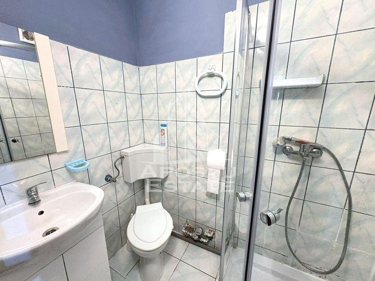 Garsonieră decomandată, mobilată în Aradului