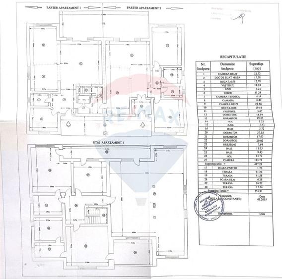 Duplex cu 9 camere cu Teren 1161 Mp în Berceni