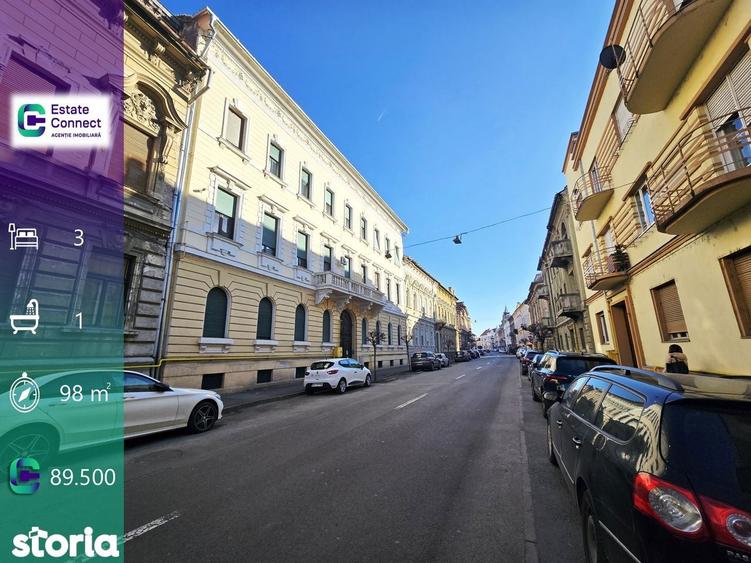 Apartament cu 3 camere în Central