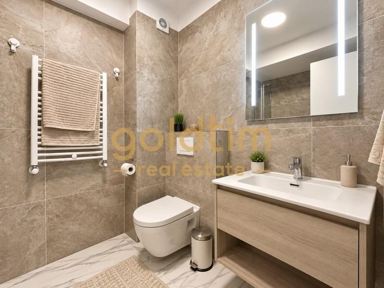 Apartament cu 3 camere semidecomandat, mobilat în Pipera