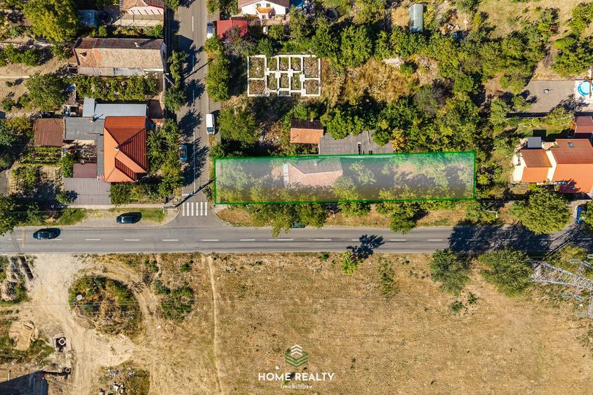 Casă individuală cu 3 camere cu Canalizare în Fratelia