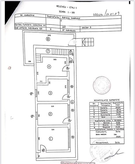 Casă individuală cu 12 camere cu Canalizare în Mihai Bravu