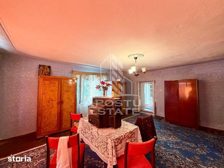Casă cu 3 camere cu Teren 1750 Mp în Sânandrei